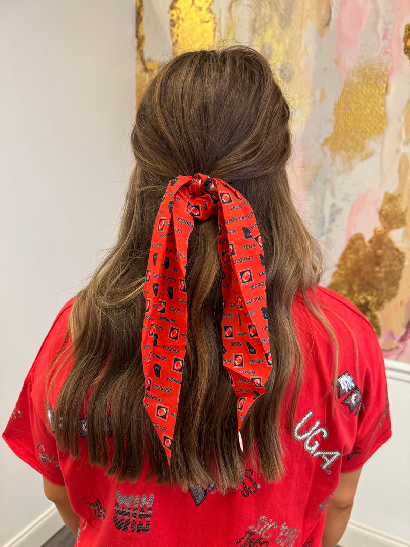 Georgia Hair Scarf Scrunchie