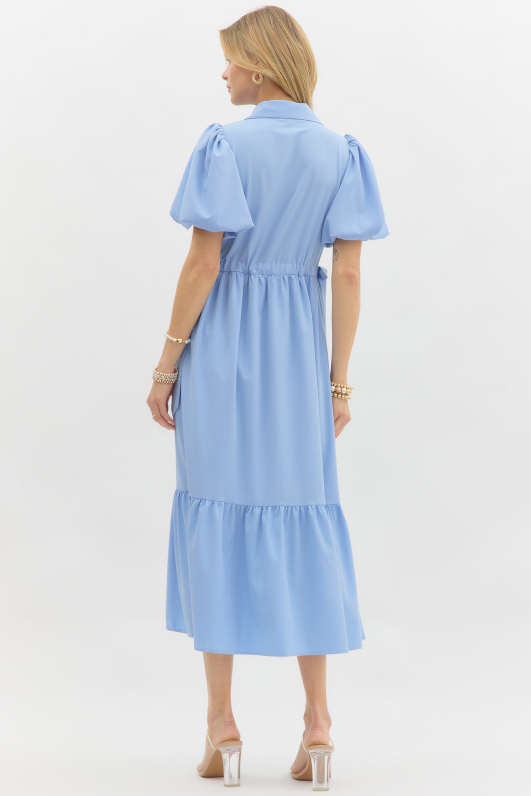 Blue entro maxi dress