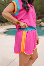 80s style cute workout short sets