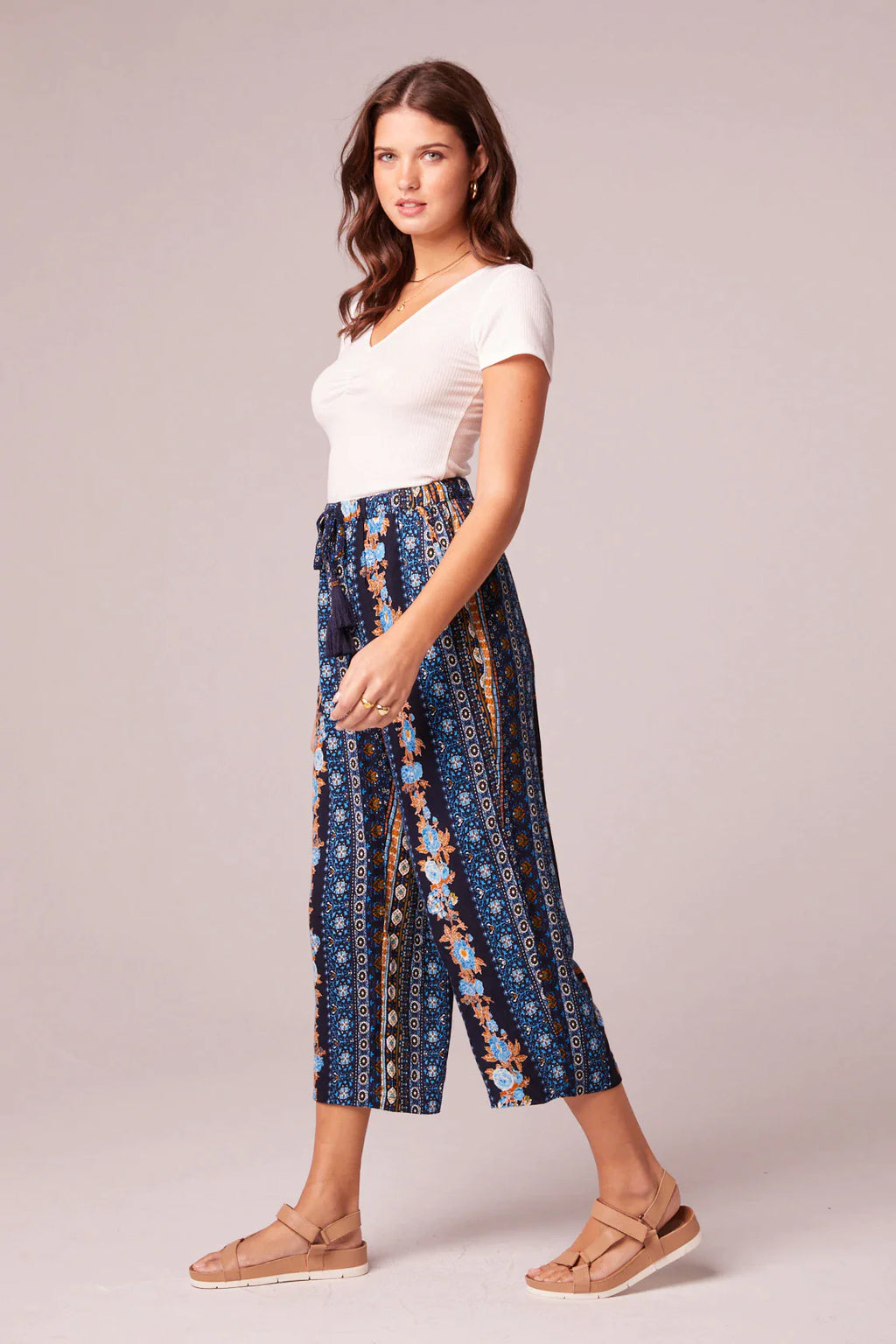 boho navy pants