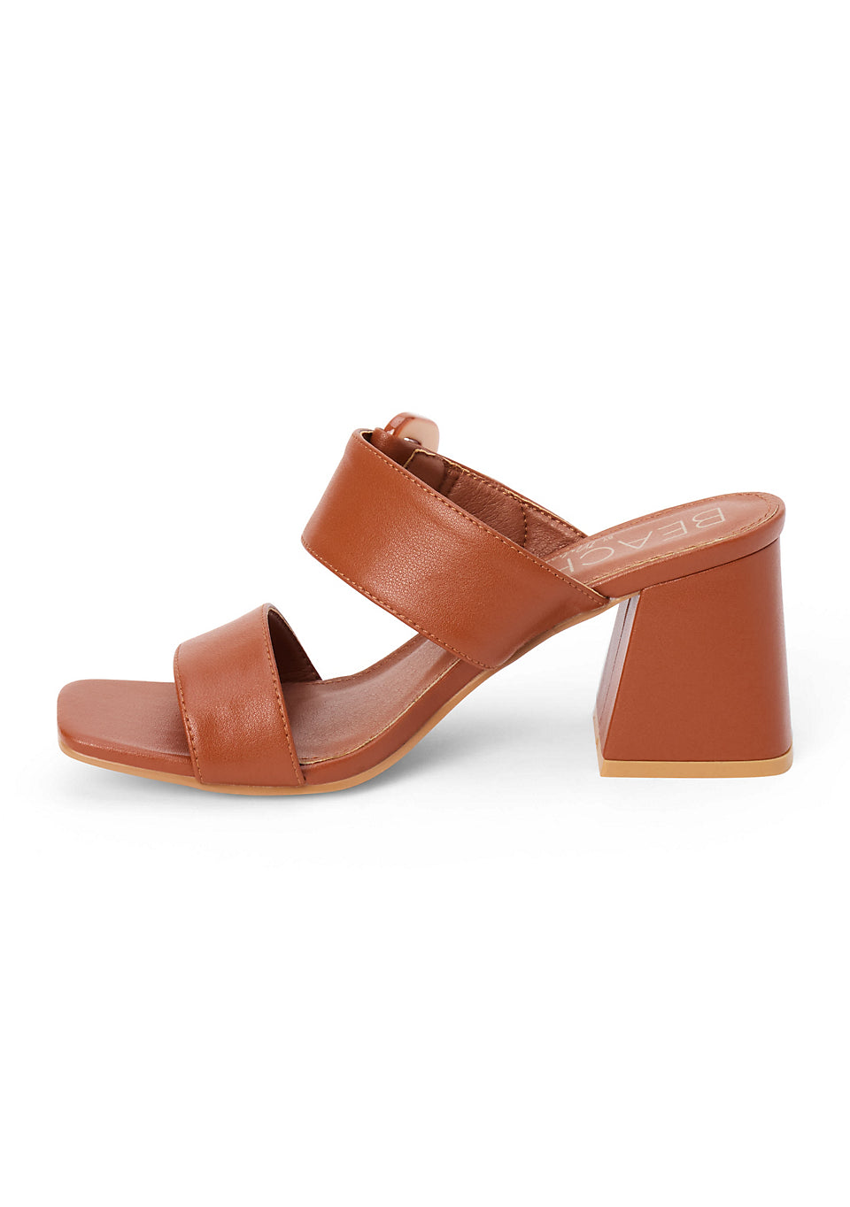 Beach by Matisse cognac double strap sandals