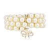 BudhaGirl White Pearl Wrap Bracelet