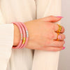 BudhaGirl three kings blush bangle bracelets