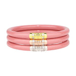 BudhaGirl three kings blush bangle bracelets