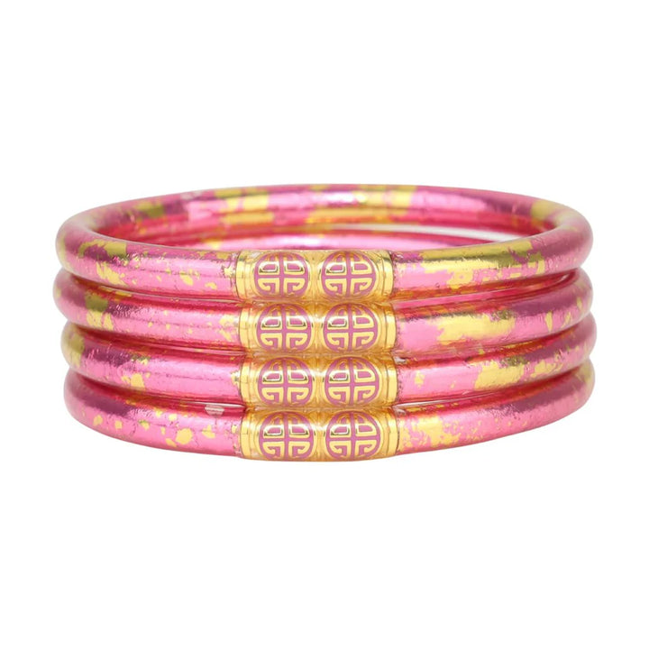 budhagirl koi rose all weather bangle bracelets