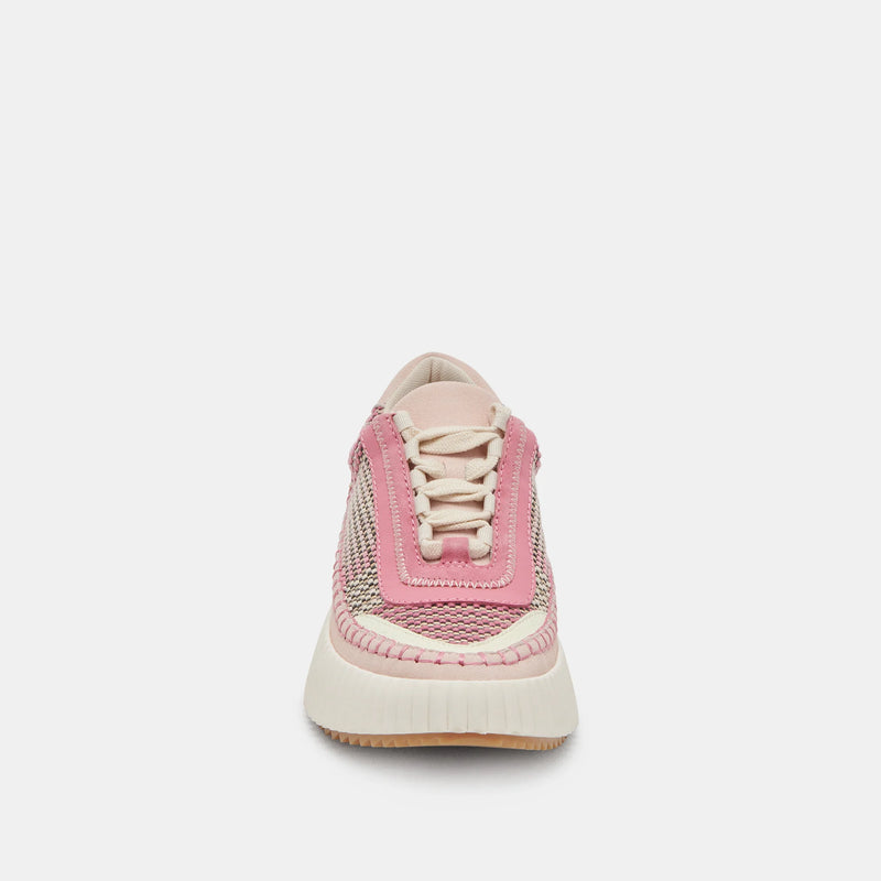 Dolce Vita Dolen Pink multi wovens sneakers