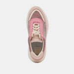 Dolce Vita Dolen Pink multi wovens sneakers