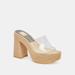 Dolce Vita Lichia Heels - Natural Vinyl