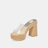 Dolce Vita Lichia Heels - Natural Vinyl