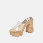 Dolce Vita Lichia Heels - Natural Vinyl