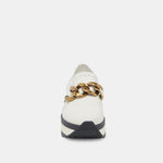 Dolce Vita Jhenee White Leather Sneaker