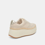 Dolce Vita Dandi sandstone knit platform sneakers