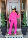 Weekend Love Pink Knit Pants