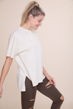 Mono B Marsh Short Sleeve Top