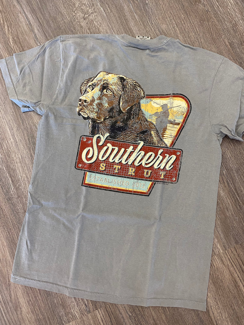 Southern Strut Grandpa's Lab T Shirt