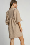 ladies umgee taupe dress