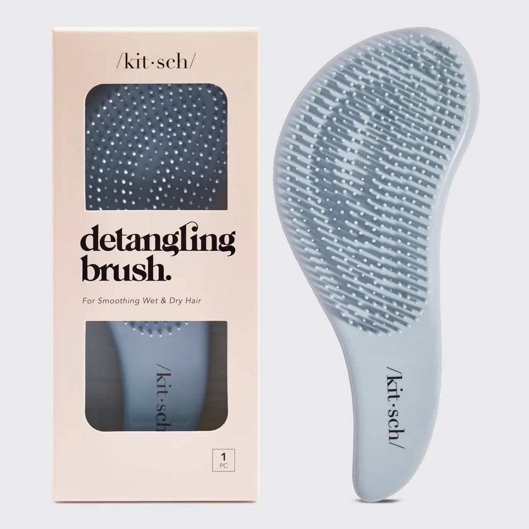 Kitsch Detangling brush with packaging 