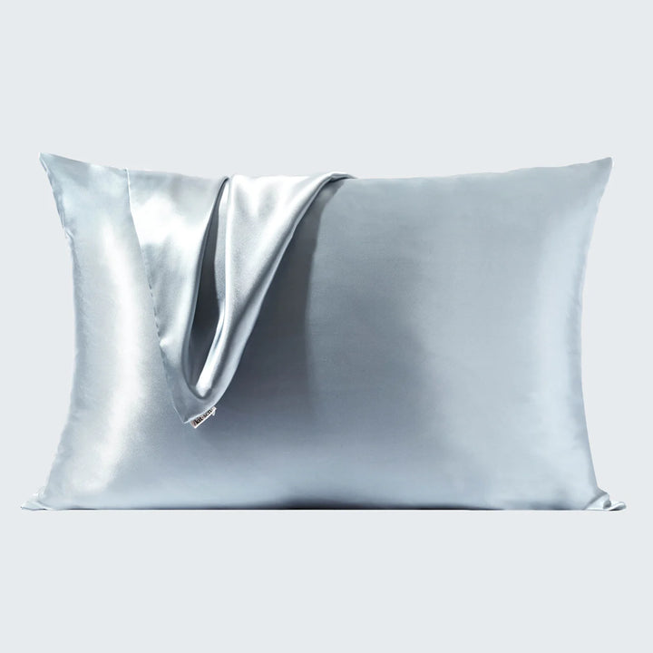 Kitsch Satin Pillow Case - Blue Haze
