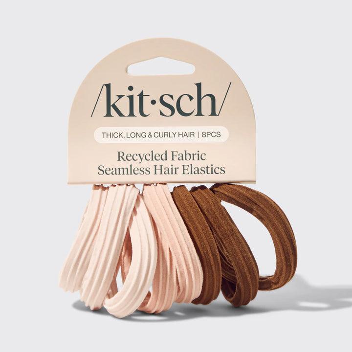 Kitsch neutral color hair ties