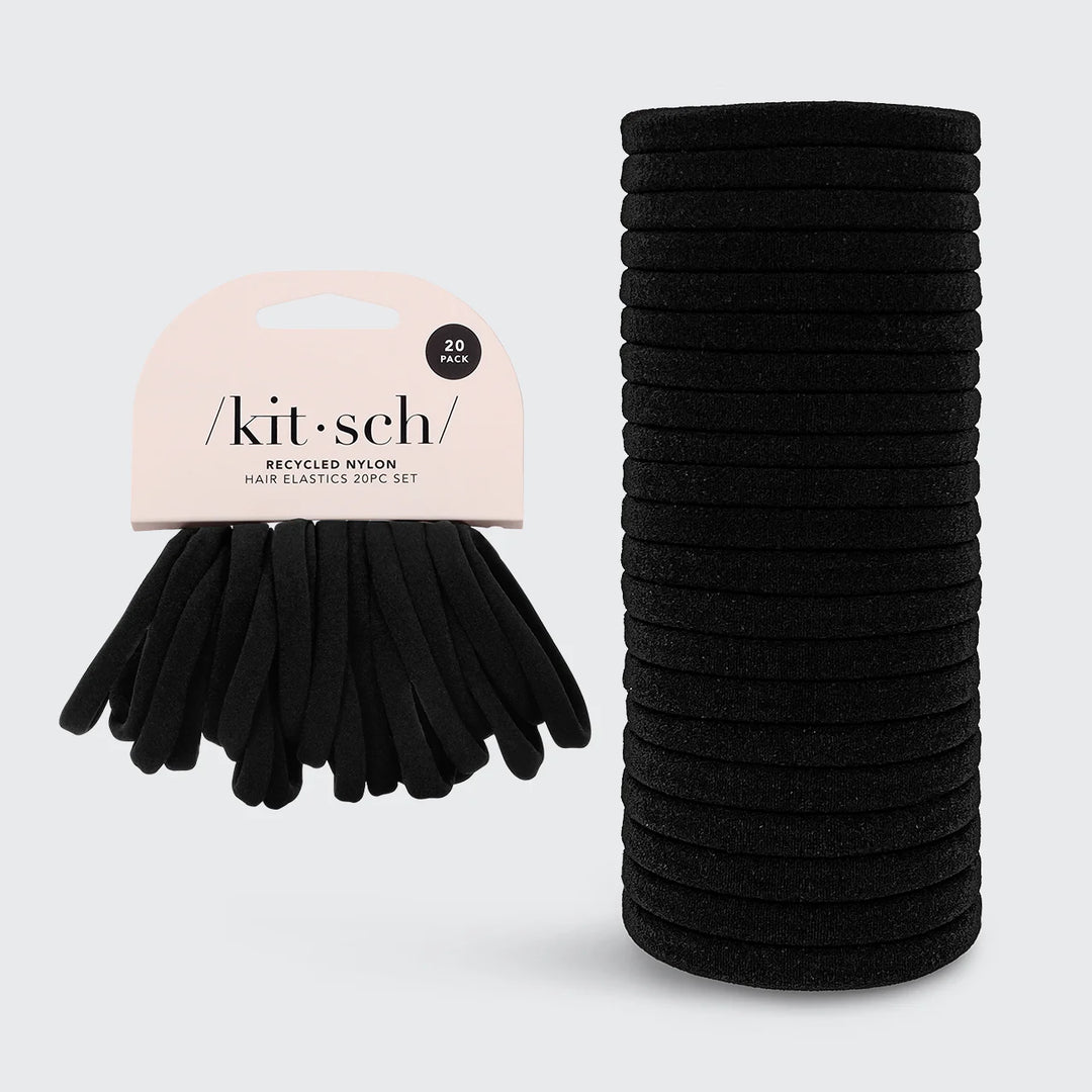 Kitsch Black hair ties 