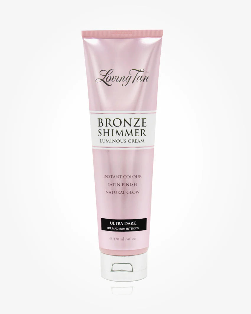 Loving Tan Bronze shimmer luminous cream in ultra dark