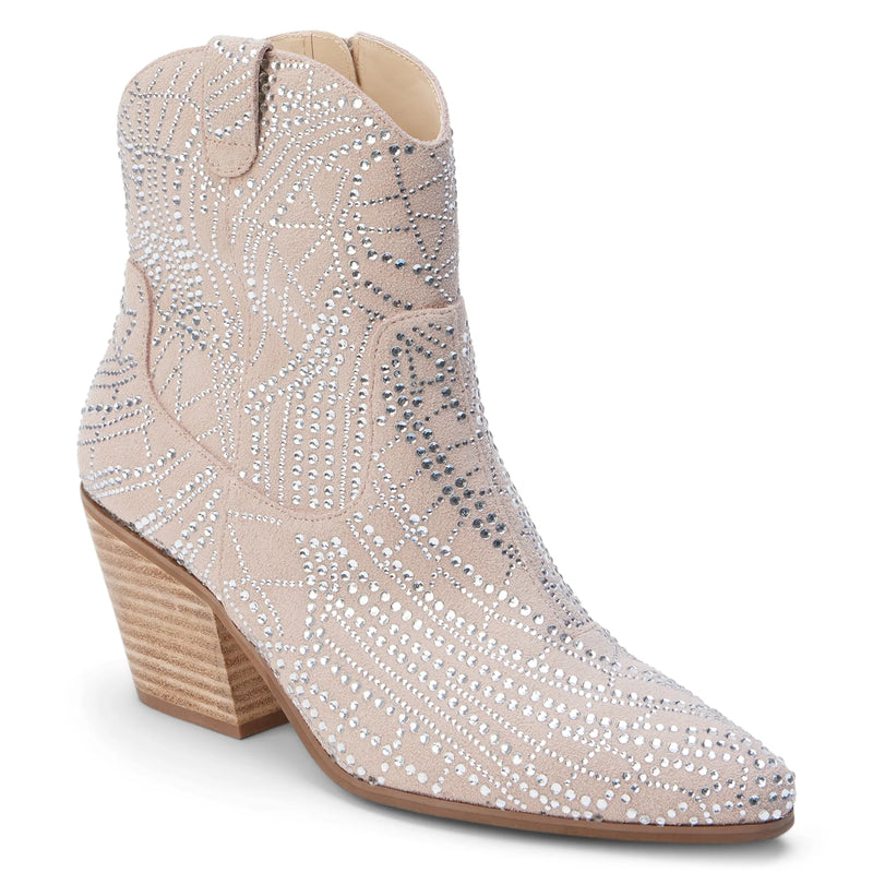 Matisse Natural Heidi studded western boots