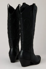 Matisse Dixie Black western boots for gameday