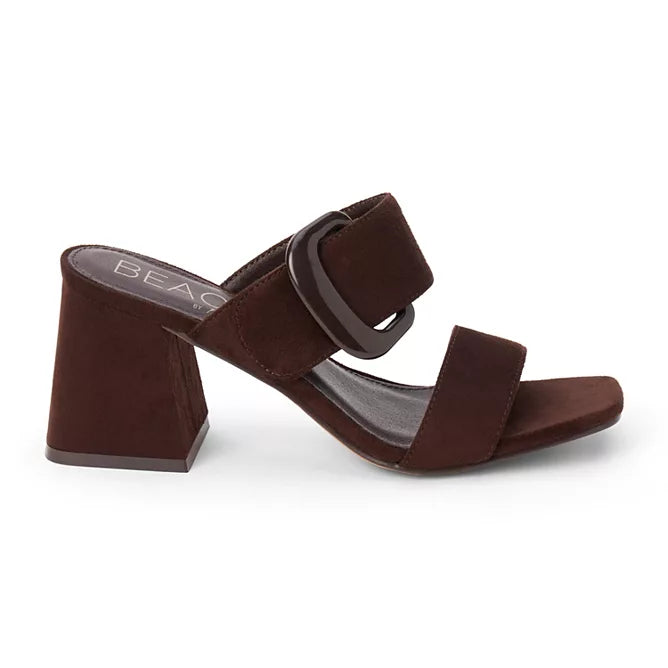 Beach by Matisse suede double strap heeled sandals