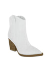 mia dawson white pearl ankle boots