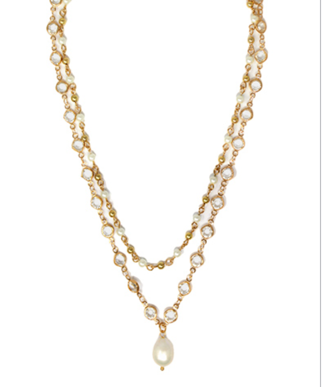 PEARL CRYSTAL necklace