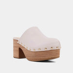 Shu Shop Gigi mushroom color platform clog shoes