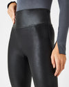 Spanx faux leather black leggings