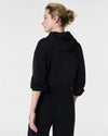 Spanx Airessentials Cinched Black Hoodie