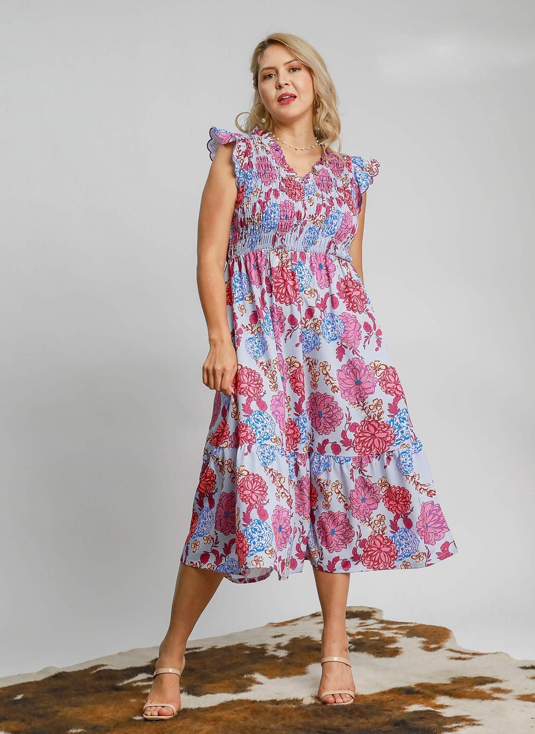 umgee women's plus size summer dress
