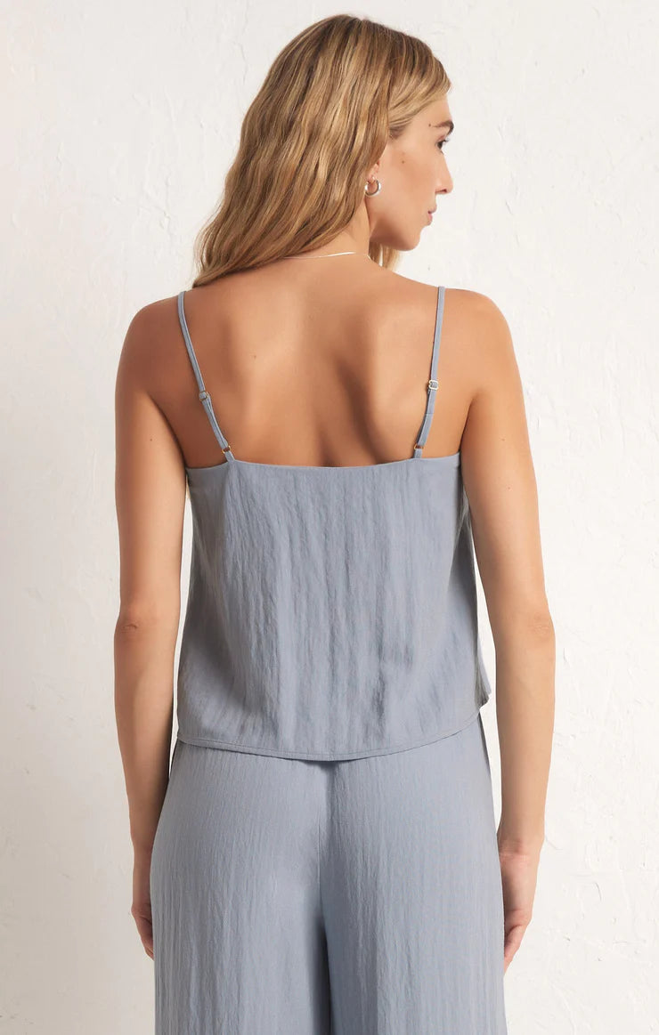 Z Supply Havana tank top in stormy blue