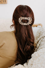 teleties hair clip flat round