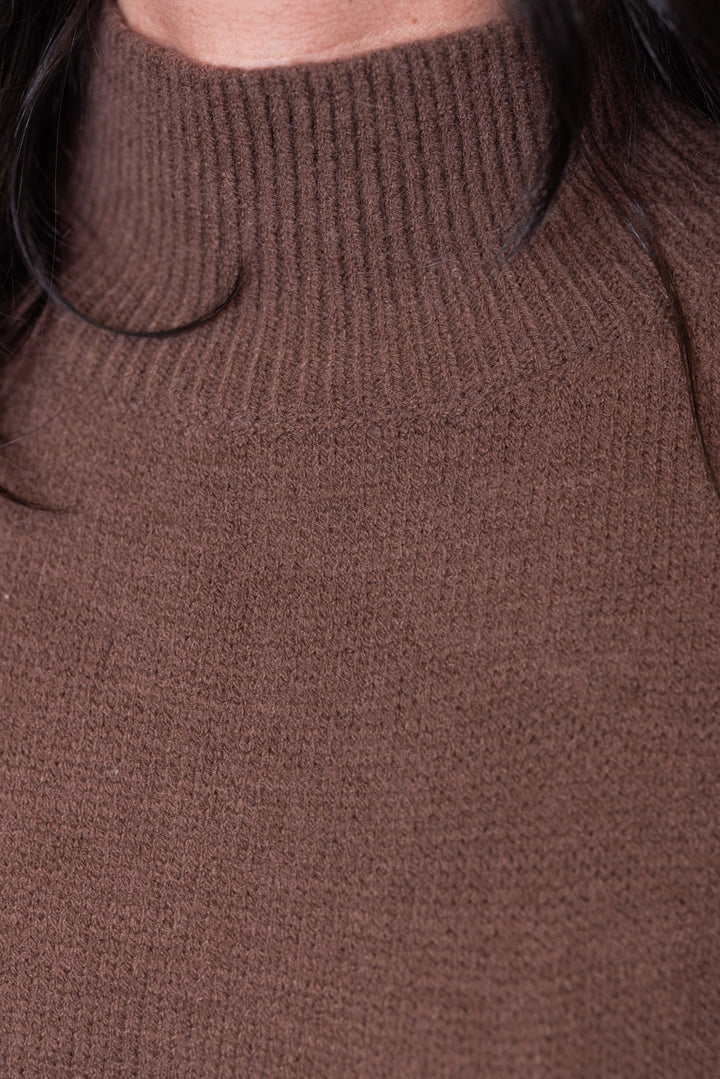 Cozy Favorite Chocolate Oversized Sweater