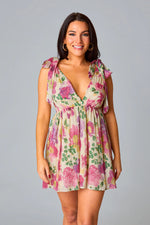 buddy love melanie rasberry rose dress