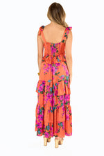 buddy love tuscan rose edie maxi dress