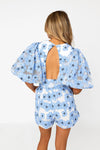 buddy love julia blue lagoon floral romper