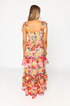 BuddyLove Edie Unconditional tie shoulder floral print tiered maxi dress&nbsp;