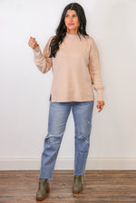 classic timeless style tan sweater