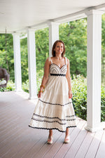 classy european summer linen maxi dress