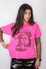 daydreamer pink blondie graphic tee