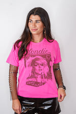 daydreamer pink blondie graphic tee