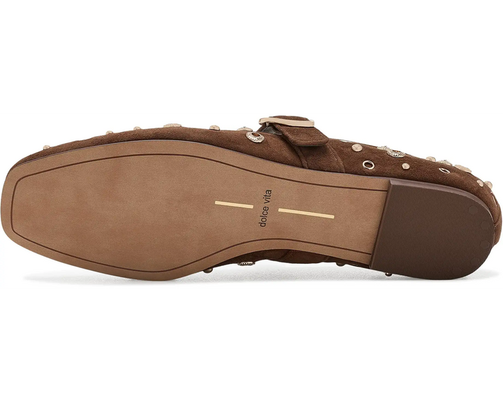 dolce vita mella brown ballet flats for fall