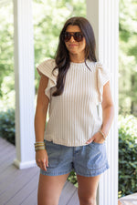 Closet staple ivory tops