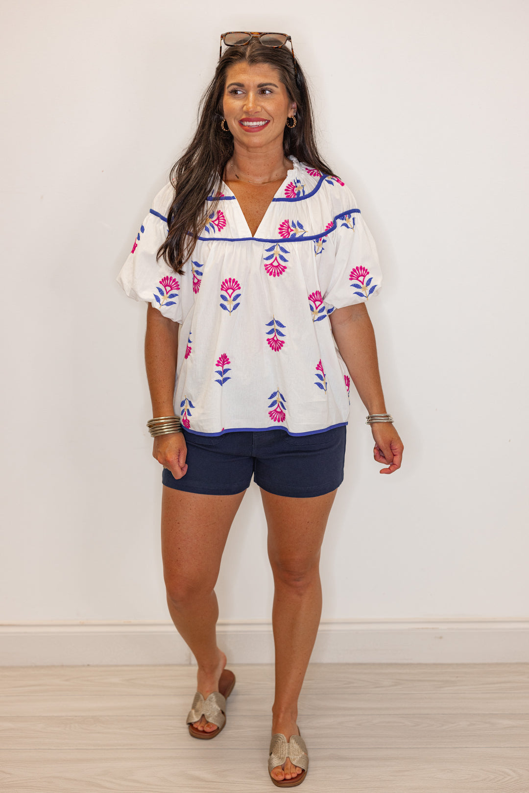 Tranquil Favorite Navy Twill Shorts