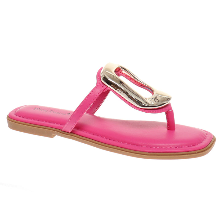 empress pierre dumas fuchsia pink sandals