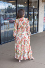 fall wedding guest maxi dress